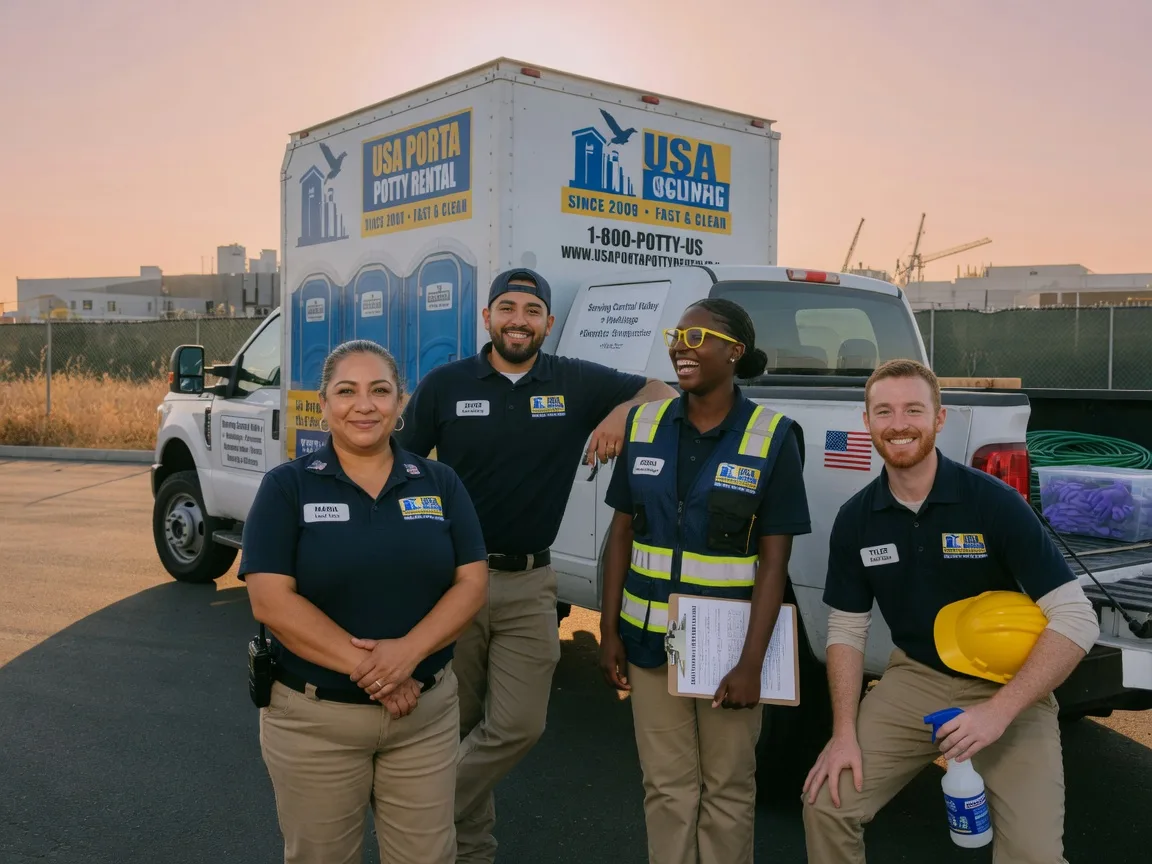 Portable Toilet Rental company in Center Cross, VA